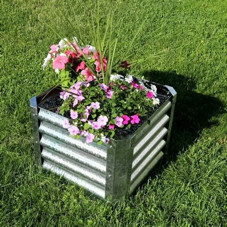 metal square planter beds